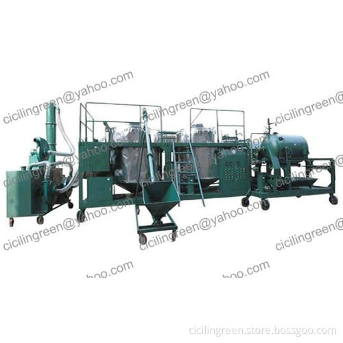 Black oil purifier, black engine oil recycling plant, engine oil purifier